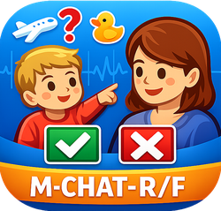 M-CHAT-R/F - Lista de Verificação Modificada para Autismo em Crianças Pequenas — Revisada, com Entrevista de Seguimento