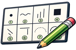 Wartegg - Teste de Wartegg — Técnica Projetiva Gráfica